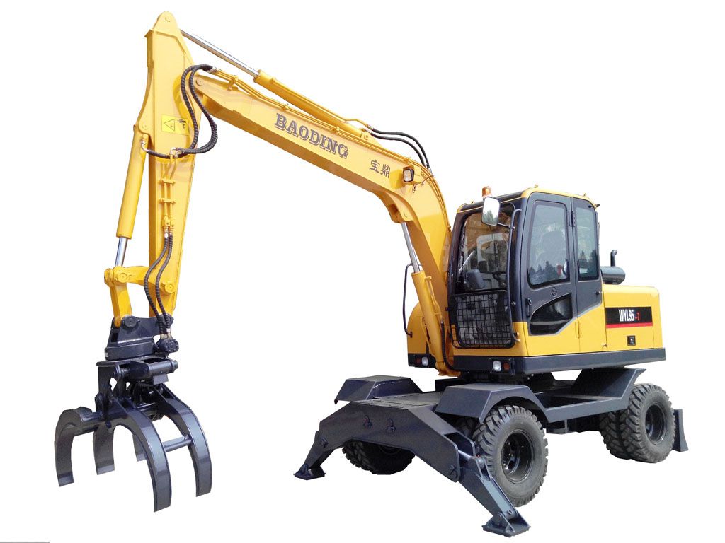 寶鼎輪式蔗木裝卸機產品介紹