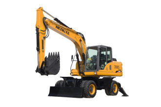 恒特輪式挖掘機(jī)圖庫(kù) 工程機(jī)械的卓越風(fēng)采